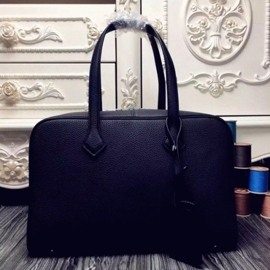 Replica Black Designerhermes Victoria Ii 35Cm Bag Uk