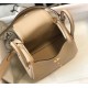 replica TopHermes Lindy Mini handbag in trench color UK