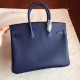 Replica AAA Hermes Birkin 25cm in Sapphire Blue UK replica AAA Hermes Birkin 25cm in Sapphire Blue UK