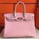 Replica Pink Hermes Birkin 40Cm Bold Handbag Uk - 5977 - Buddha Luxury
