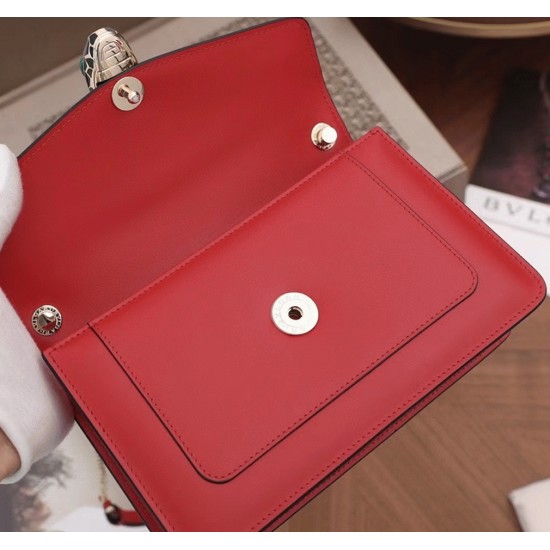 Replica BVLGARI 4921 dlz1757526966944 Buddha Luxury Replica Bvlgari Serpenti Forever Small Cross-Body Bag Red Calfskin Uk - 4921 - Buddha Luxury