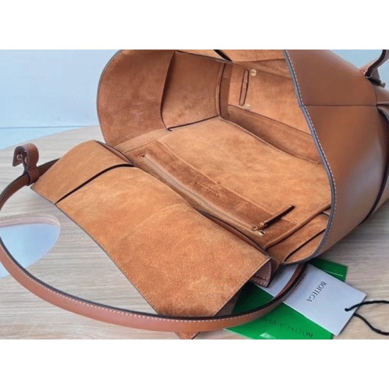 Replica bottega Veneta Arco Mini Bag In Caramel Grained Leather Uk - 4889 - Buddha Luxury