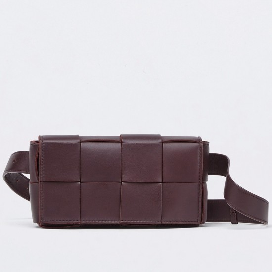 Replica Bottega Veneta Cassette Belt Bag Grape Uk - 4565 - Buddha Luxury