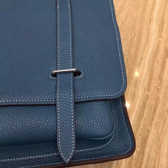 replica Blue Jean Hermes Steve Messenger Bag UK