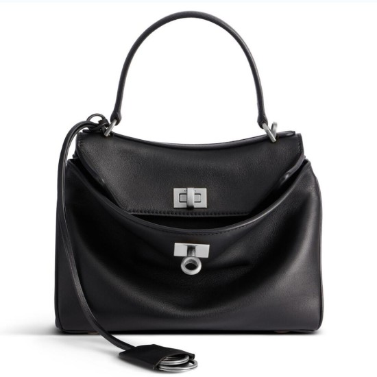 Replica Balenciaga 4562 dlz1757526138556 Buddha Luxury Replica Balenciaga Rodeo Mini Bag Noir Calfskin Uk - 4562 - Buddha Luxury