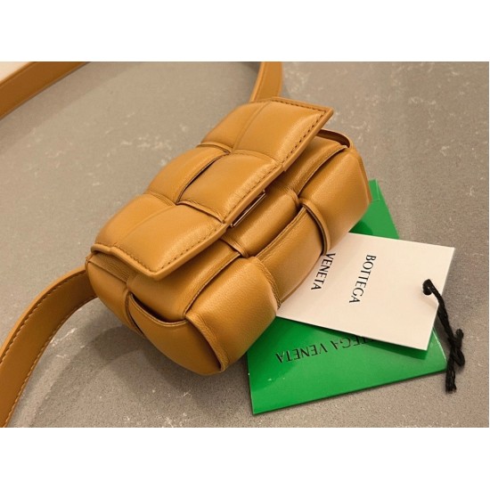 Replica Bottega Veneta 4665 dlz1757526884148 Buddha Luxury Replica bottega Veneta Candy Padded Cassette Bag In Camel Uk - 4665 - Buddha Luxury