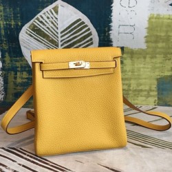 Yellow Clemencehermes Kelly Ado Pm Backpack Uk