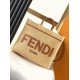 Replica Fendi Sunshine Medium Tote Bag In Natural Straw Uk - 7027 - Buddha Luxury