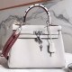Replica White Hermes Kelly 28cm Knockoff Bag with Zigzag Handle UK replica White Hermes Kelly 28cm Knockoff Bag with Zigzag Handle UK