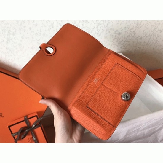 Replica Malachite Orange Tophermes Dogon Duo Wallet Uk - 6199 - Buddha Luxury