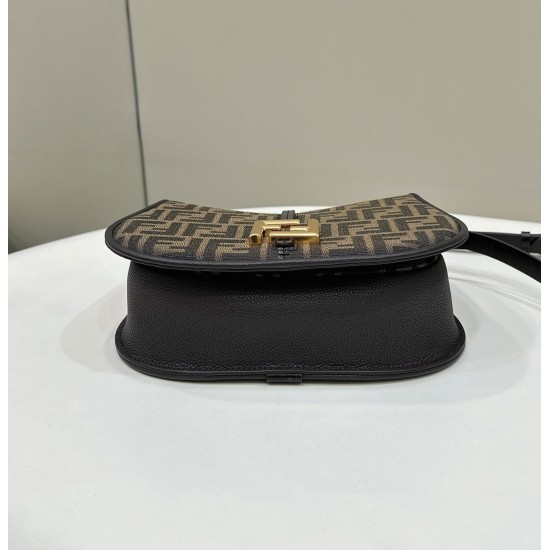 Replica fendi CRsquo;Mon Medium Bag In Ff Jacquard Fabric Uk - 7017 - Buddha Luxury