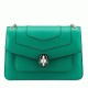 Replica BVLGARI 4928 dlz1757525998529 Buddha Luxury Replica Bvlgari Serpenti Forever Medium Shoulder Bag Green Calfskin Uk - 4928 - Buddha Luxury