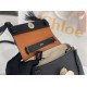 Replica Chloé 5675 dlz1757527530657 Buddha Luxury Replica chloe Penelope Mini Shoulder Bag In Black Grained Calfskin Uk - 5675 - Buddha Luxury