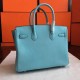 replica Blue Atoll Color Faux Designer Hermes Birkin 35cm Handbag UK