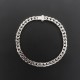 replica CHAIN LINKS NECKLACE ENGRAVED MONOGRAM SILVER UK