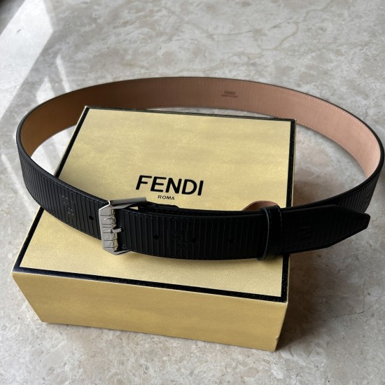replica LOGO EMBOSSED BUCKLE BELT IN BLUE - B275 UK