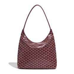 BOHEME HOBO BAG IN BURGUNDY UK