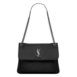 Niki Medium In Grained Lambskin Black Uk