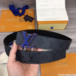 INITIALES 40MM REVERSIBLE MONOGRAM CANVAS BELT - B154 UK