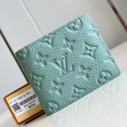 MULTIPLE WALLET RIVERSTONE BEIGE TAURILLON LEATHER M14252 UK