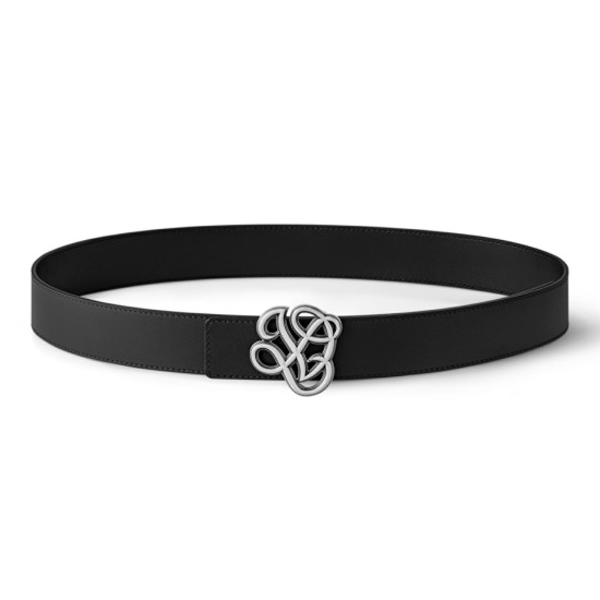 Replica DYNASTY 35MM REVERSIBLE BELT IN BLACK - B373 UK replica DYNASTY 35MM REVERSIBLE BELT IN BLACK - B373 UK