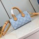Replica L 13819 LFR#12199 Buddha Luxury Replica Nano Speedy Sky Blue Monogram Denim M11212 Uk - 13819 - Buddha Luxury