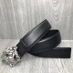 replica MEDUSA HEAD BELT WITH SILVER BUCKLE - B48 UK
