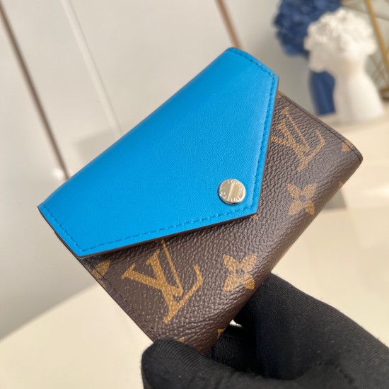 Replica L 14325 LFR#14559 Buddha Luxury Replica Victorine Wallet Gaston Blue Coated Canvas M12885 Uk - 14325 - Buddha Luxury