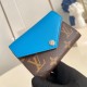 Replica L 14325 LFR#14559 Buddha Luxury Replica Victorine Wallet Gaston Blue Coated Canvas M12885 Uk - 14325 - Buddha Luxury