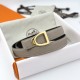 replica CAVALIERE BELT BUCKLE & REVERSIBLE LEATHER STRAP 24MM - B384 UK