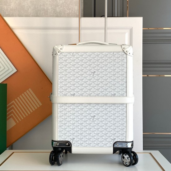 replica BOURGET PM TROLLEY CASE IN WHITE UK