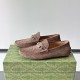 replica MENS DRIVER WITH HORSEBIT IN DARK BROWN - GC460 UK