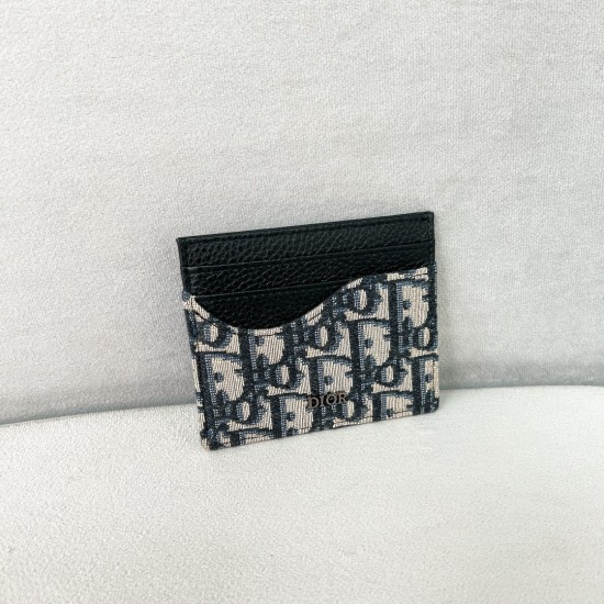 replica SADDLE CARD HOLDER BLACK GRAINED CALFSKIN MARQUETRY UK