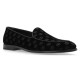 Replica LOGO VELVET LEATHER LOAFERS IN BLACK - GD239 UK replica LOGO VELVET LEATHER LOAFERS IN BLACK - GD239 UK