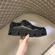replica GRECA LABYRINTH LACE-UP SHOES IN BLACK - VS51 UK