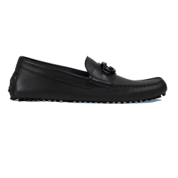 MEN'S DRIVER WITH INTERLOCKING G IN BLACK - GC322 UK