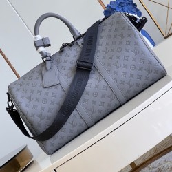 Keepall Bandouliere 50B G65 In Anthracite Gray M46117 Uk Keepall Bandouliere 50B G65 In Anthracite Gray M46117 Uk