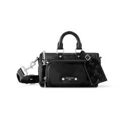 Keepall Cargo Bandouliere 25 Bag Black Leather M13988 Uk