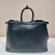 replica BUCKLE LEATHER HANDBAG WITH DOUBLE BELT UK