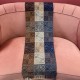 Replica Wool And Cashmere Scarf In Blue And Brown Uk