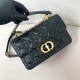 Replica Small Jolie Top Handle Bag Black Cannage Calfskin Uk - 13151 - Buddha Luxury