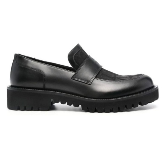 Replica GARAVANI TOILE ICONOGRAPHE LOAFERS BLACK LEATHER - VL209 UK replica GARAVANI TOILE ICONOGRAPHE LOAFERS BLACK LEATHER - VL209 UK