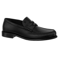 LEATHER LOAFERS IN BLACK - LV853 UK