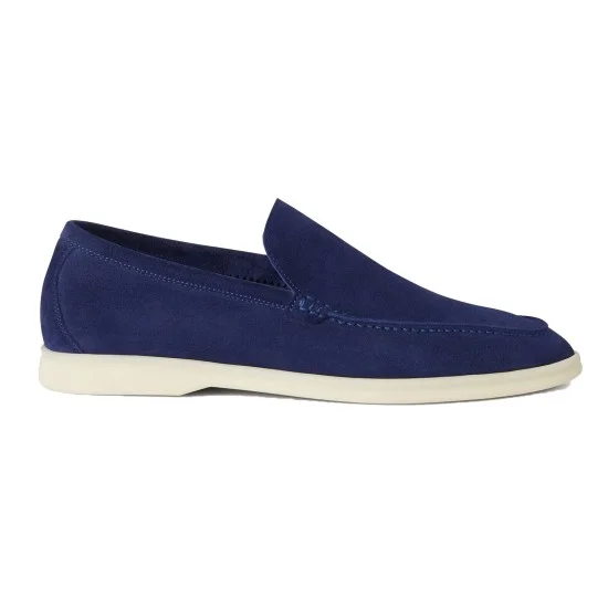 Replica Summer Walk Loafers Blue Suede - Lr53 Uk - 11192 - Buddha Luxury
