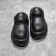 replica X CROCS HARDCROCS™ MULES IN BLACK - BBS25 UK