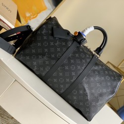 Keepall Bandouliere 55 Black Monogram Eclipse M40605 Uk Keepall Bandouliere 55 Black Monogram Eclipse M40605 Uk