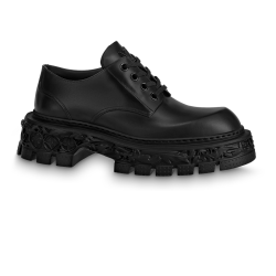 BAROQUE DERBIES IN BLACK - LV495 UK