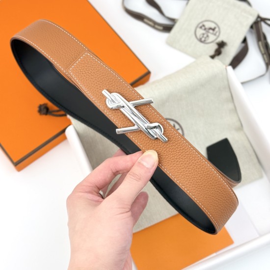 Replica Hermes 14585 HFR#16078 Buddha Luxury Replica Noue Belt Buckle Reversible Leather Strap 38Mm - B378 Uk - 14585 - Buddha Luxury