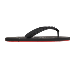 CHRISTIAN LOUBI FLIP MULES IN BLACK - CLS03 UK