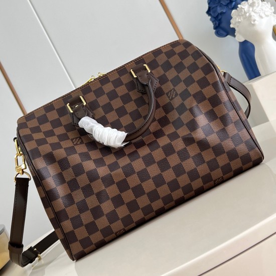 Replica Speedy Bandouliere 30 Bag Damier Ebene Canvas N40590 Uk - 13751 - Buddha Luxury